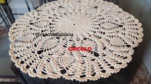 Caminho De Mesa Abacaxi Em Croche Com Grafico Centro De Mesa Em Crroche Com Ponto Abacaxi Parte 1 Youtube Toalha De Croche Quadrada Centro De Mesa De Croche Toalha De Mesa Croche