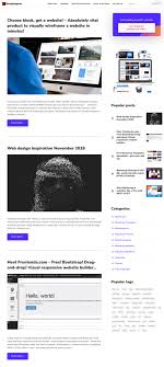 They may not have the large number of options that a wordpress theme may have, but for some of you, this is what you are looking for. Wordpress Themes Archives Bootstraptor Com