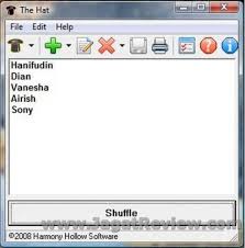 Tersebut ke pdsp melalui email : The Hat Aplikasi Untuk Mengundi Nama Jagat Review