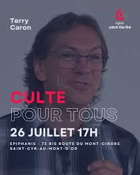 🔥🔥🔥 Rejoins-nous ce samedi pour un culte exceptionnel avec Terry Caron !  Il partagera un message puissant sur l'amour du Père, un moment à ne pas  manquer pour recevoir, guérir et être