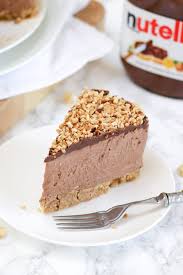 Ultimate No Bake Nutella Cheesecake Recipe Recipe Nutella Cheesecake Recipes Easy Cheesecake Recipes Easy Cheesecake