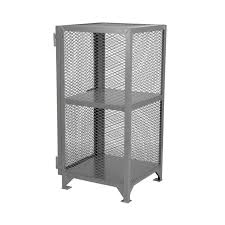 If someone tries to take a peek at what's inside, they're out of luck. All Welded Compact Security Locker