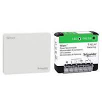 Schneider - Wiser - Kit chauffe-eau connecté : démarrage + mesure  consommation - Réf : CCT501730