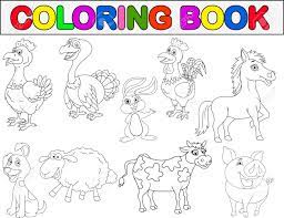 Download Farm Animal Coloring Book Royalty Free Cliparts Vectors And Stock Illustration Image 18599445