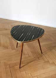 Shop coffee and cocktail tables at 1stdibs, a leading resource for antique and modern tables made in german. Vintage Glass Top West German Formica Wooden Tripod Coffee Etsy