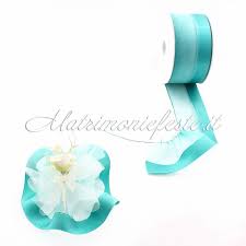 Find the season's top designer brands at up to 70% off. Nastro Organza E Raso Verde Tiffany Con Tirante 25 Mt Acquista Online Su Matrimoniefeste It