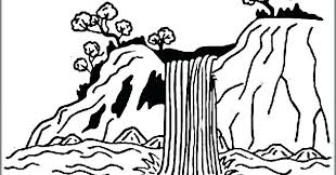 Free printable waterfall coloring pages. Waterfalls Coloring Pages Coloring Home