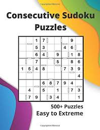 Hidden pictures has been in every single issue of highlights magazine for children since its inc. Consecutive Sudoku Puzzles Challenging Sudoku Variant Puzzles Easy To Hard Fun Sudoku Variants Puzzpond Designs 9798638657987 Amazon Com Books