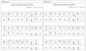 Imprime estas fichas para aprender o repasar el abecedario en minúsculas. Abecedario En Cursiva Mayuscula Y Minuscula Para Copiar Pisano Mesto Ljubljana