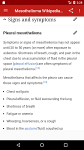 mesothelioma is a rare form of cancer that develops from cells of the mesothelium, the lining that covers many of the internal organs of the body. Mesothelioma Malignant Tumor Staging Chemotherapy For Android Apk Download