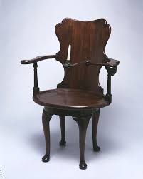 George I Reading Chair With Candle Holder And Book Holder Chair Reading Chair Book Holders