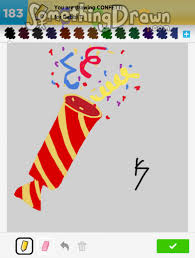 This process has changed a bit since procreate updated to procreate 5. Somethingdrawn Com Confetti Drawn By Klsc74 On Draw Something