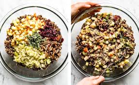 Mar 05, 2020 · to make the dressing, simply combine all of the ingredients in a small bowl and whisk until thoroughly combined. Wild Rice Stuffing Recipe For Turkey Gluten Free Foolproof Living