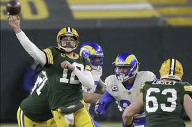 The green bay packers advanced to their second consecutive nfc championship game with a victory saturday night over the los angeles rams in the divisional round. Dms8dxh Izb7cm