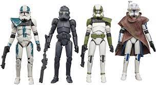 All figures star wars toybox 5 figures hasbro 3.75 figures galaxy of adventures 5 figures hasbro 6 figures. Clone Trooper Action Figures 4 Pack Vintage Collection Exclusive Star Wars The Bad Batch 10 Cm Blacksbricks