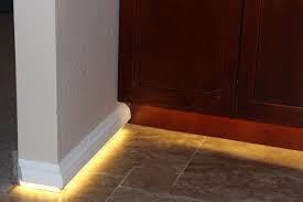 Led S Everywhere A Creative Idea For Lighting Underneath The Baseboards Mount Baseboards On Top Baseboards Bathroom Recessed Lighting Bathroom Decor Luxury