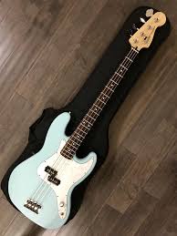 1 x miniature exclusive guitar / bass. My Personal Fender Mark Hoppus Signature Bass In Daphne Blue I Ve Always Loved This Color But Have Recently Become A Fan Of That Hot Pink Jaguar Markhoppusbassguitars