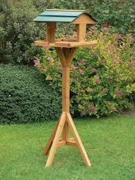 Outdoor Bird Feeding Station Ideas Traditional Wooden Bird Table Feeder Feeding Station Free Standing Stand Outdoor Wooden Bird Feeders Bird Tables Bird Feeder Stands