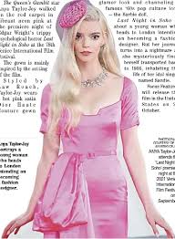ANYA TAYLOR-JOY STUNS WITH '60S BARBIE HOT PINK