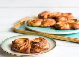 Original Hamburger Franzbrotchen Gewendet Und Gedruckt Lebensmittel Essen Franzbrotchen Essen
