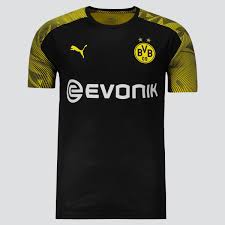 Customize jersey borussia dortmund 2019/20 with your name and number. Puma Borussia Dortmund Training Black Jersey Futfanatics