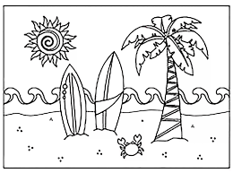 Abbi jacobson, eric andré, nat faxon. Desenhos De Verao Para Colorir 105 Imagens Para Impressao Gratuita