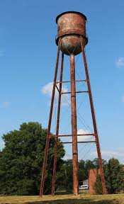 Rusty Water Tower Water Tower Water Tank Watch Tower