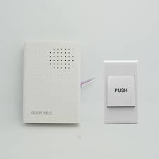 1 Set Wired Door Bell Home Access Control Intercom Dingdong High Quality 3v Battery With Release Push Button For Free Ship Wired Door Bell Intercom Bell Home