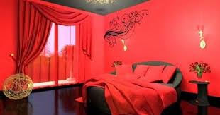 Trend Masa Kini 11 Cat Kamar Hitam Merah