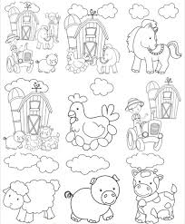 Hang around with this mischievous monkey blast off into outer space to explore new frontiers. Farm Animal Printable Colouring Pages Tsgos Com Tsgos Com