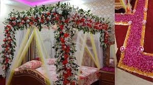 Maybe you would like to learn more about one of these? Bridal Bedroom Decoration With Fresh Flowers Wedding Room Decoration Ideas Youtube