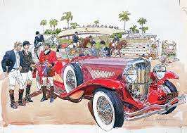 Ken Dallison Car Art Automotive Art Grand Prix Posters