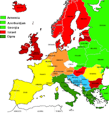 Este important sa planifici din timp toate detaliile unei calatorii atunci cand pleci cu masina. Harta Europa Blocuri Institutul Idea