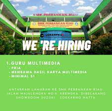 Smk mapen pku @smk_mapen ms. Lowongan Kerja Smk Perbankan Riau Juli 2020