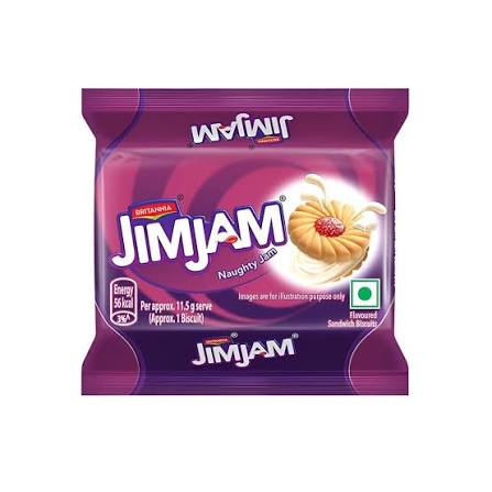 BRITANNIA JIMJAM NAUGHTY JAM 150G.