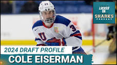 2024 NHL Draft Profile: USNTDP Forward Cole Eiserman - YouTube