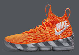 Nike Lebron 15 Orange Box Nike Basketball Shoes Sneakers Tenis Shoes
