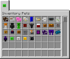 Get more pets, not just cats and dogs. Inventory Pets Mod For Minecraft 1 16 4 1 16 3 1 15 2 1 14 4 Minecraftsix