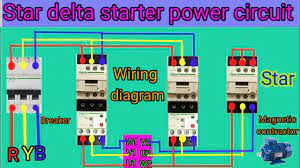 These hybrid compressors offer the durability and 100 percent duty cycle of a rotary screw, together with the intermittent demand and energy savings of a piston. Star Delta Starter Power Circuit Diagram In Hindi Wiring Diagram Magnetic Contractor Youtube