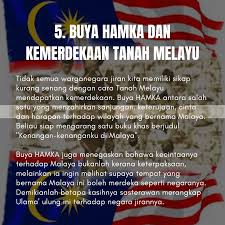 Proses kemerdekaan tanah melayu banyak memberi saya ilmu pengetahuan tentang pengorbanan tokoh sejarah dalam memerdekakan tanah melayu. Buya Hamka Dan Kemerdekaan Tanah Melayu Periodic Table