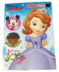Maybe you would like to learn more about one of these? Disney Junior 288 Page Coloring Activity Book Christmas Edition Holiday Joy 2014 Exclusive Printing Educational Toys Planet