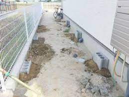 雨避け屋根がある自転車置き場を簡単diy フレームdiyラボ 自転車置き場 自転車置き場 diy 屋根