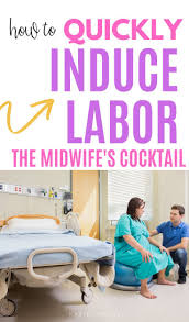How to get labor started. How To Quickly Induce Labor The Midwife S Cocktail Midwife Midwives Brew Baby Prep