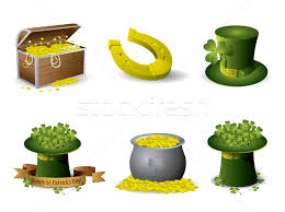 Saint patrick's day animated history. Saint Patrick S Day Symbols Vector Set Vector Illustration C Graphit 1610102 Stockfresh