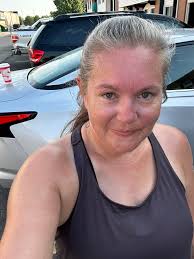 Lonely beach run with my little girl Jess ❤