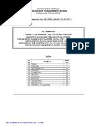 Maybe you would like to learn more about one of these? 4 1 Trb B T Asst Syllabus 9 Subjects