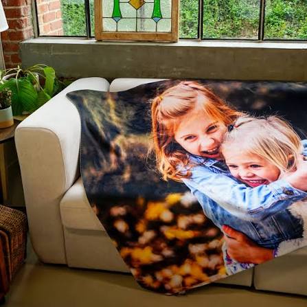 Plush Fleece Custom Photo Blanket 50x60
