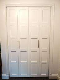 Bifold door for pantry closet. 6 Simple Easy Diy Closet Door Transformations Closet Door Makeover Diy Closet Doors Diy Door
