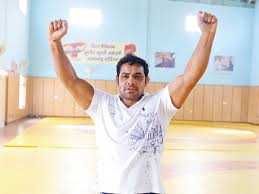 Sushil kumar during the commonwealth games in 2018. Sushil Kumar Why Sushil Kumar Says I Aap Nahin Samjhoge I The Economic Times