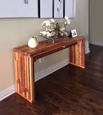 Height is commonly measured in centimeters outside of countries like the united states. Maynard Hallway Tables Built To Last Decades Forever Redwood